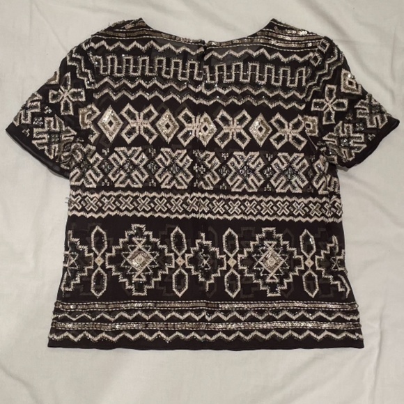 Needle and Thread Hand Embellished Top - Picture 3 of 4